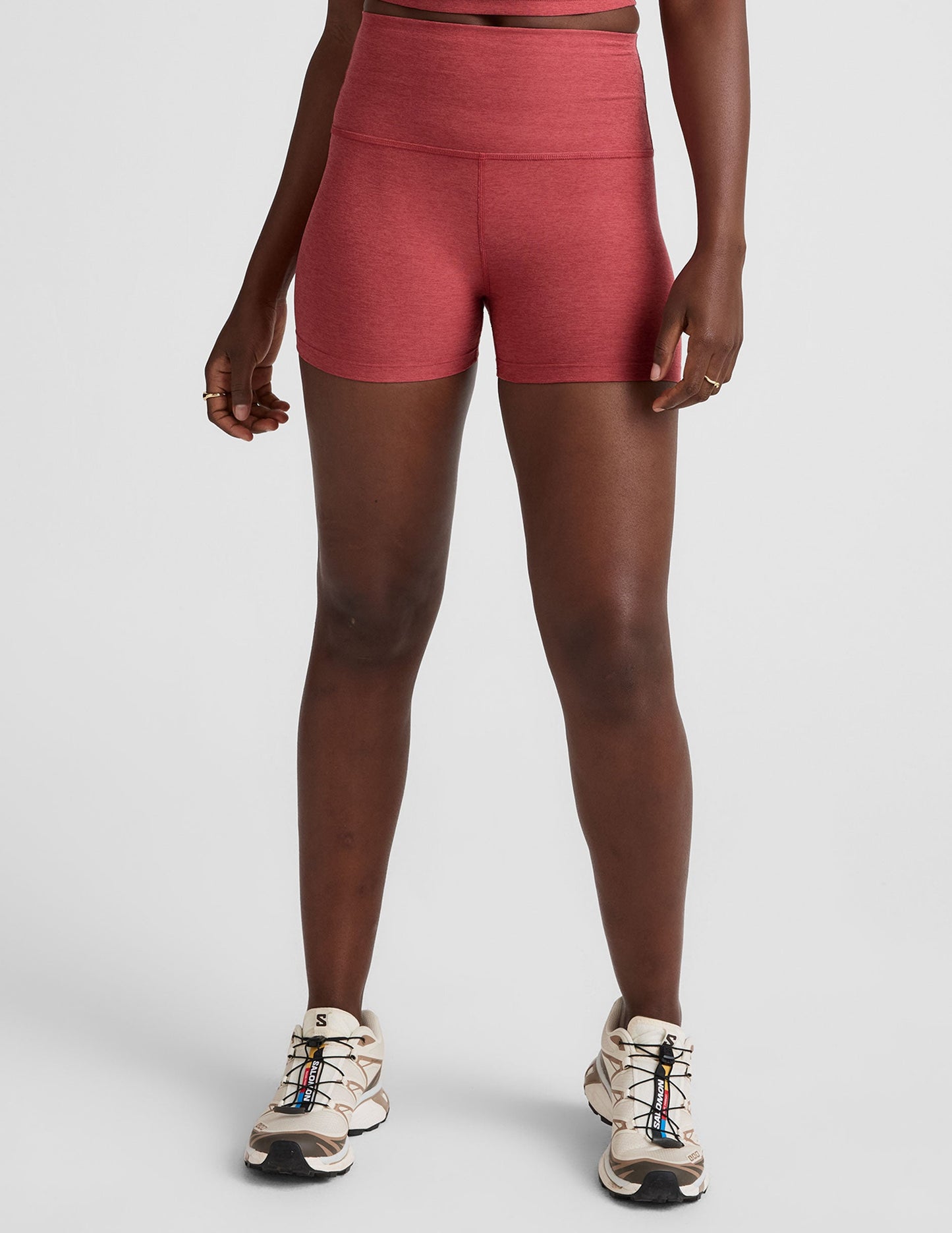 Spacedye All For Run Short - Faded Rose Heather