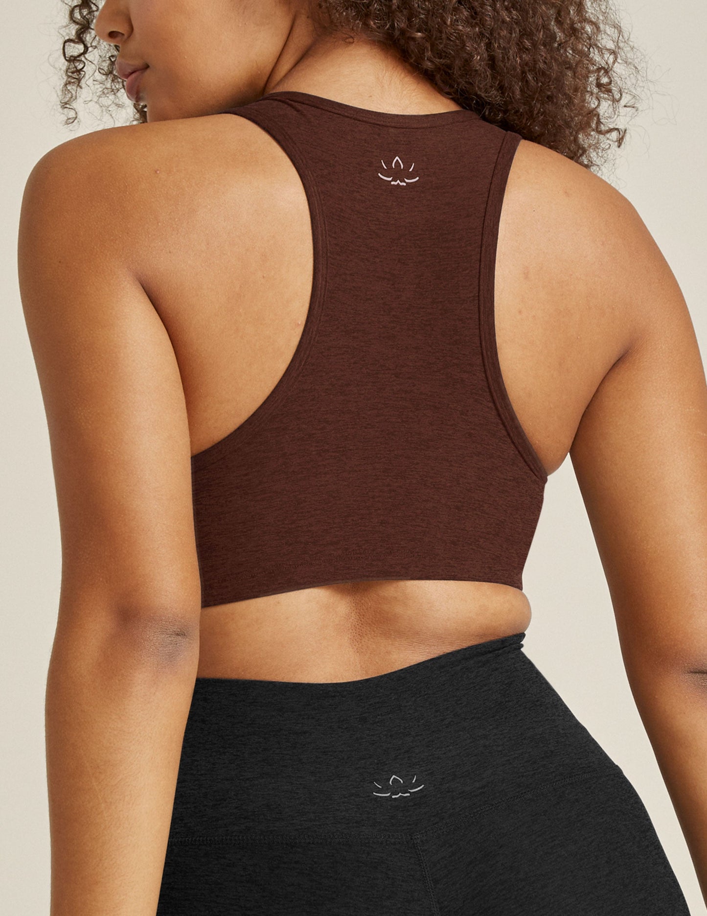 Spacedye Lift Your Spirits Bra - TrueChocolateHthr
