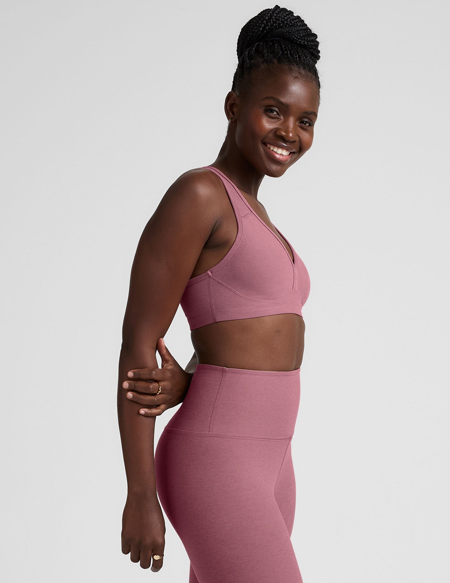 Spacedye Lift Your Spirits Bra - OrchidBlossomHthr
