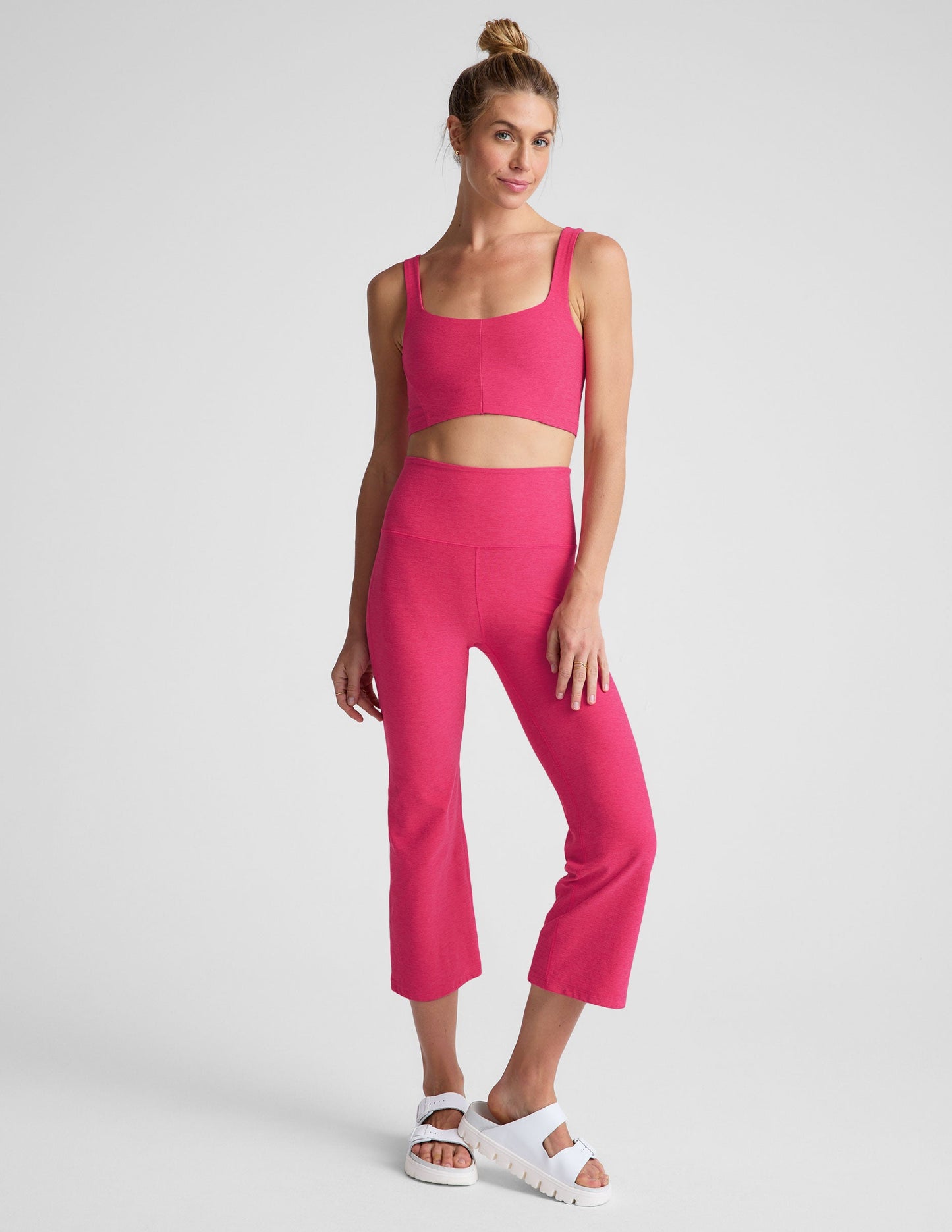 Spacedye Shape Bra - Vivid Pink Heather