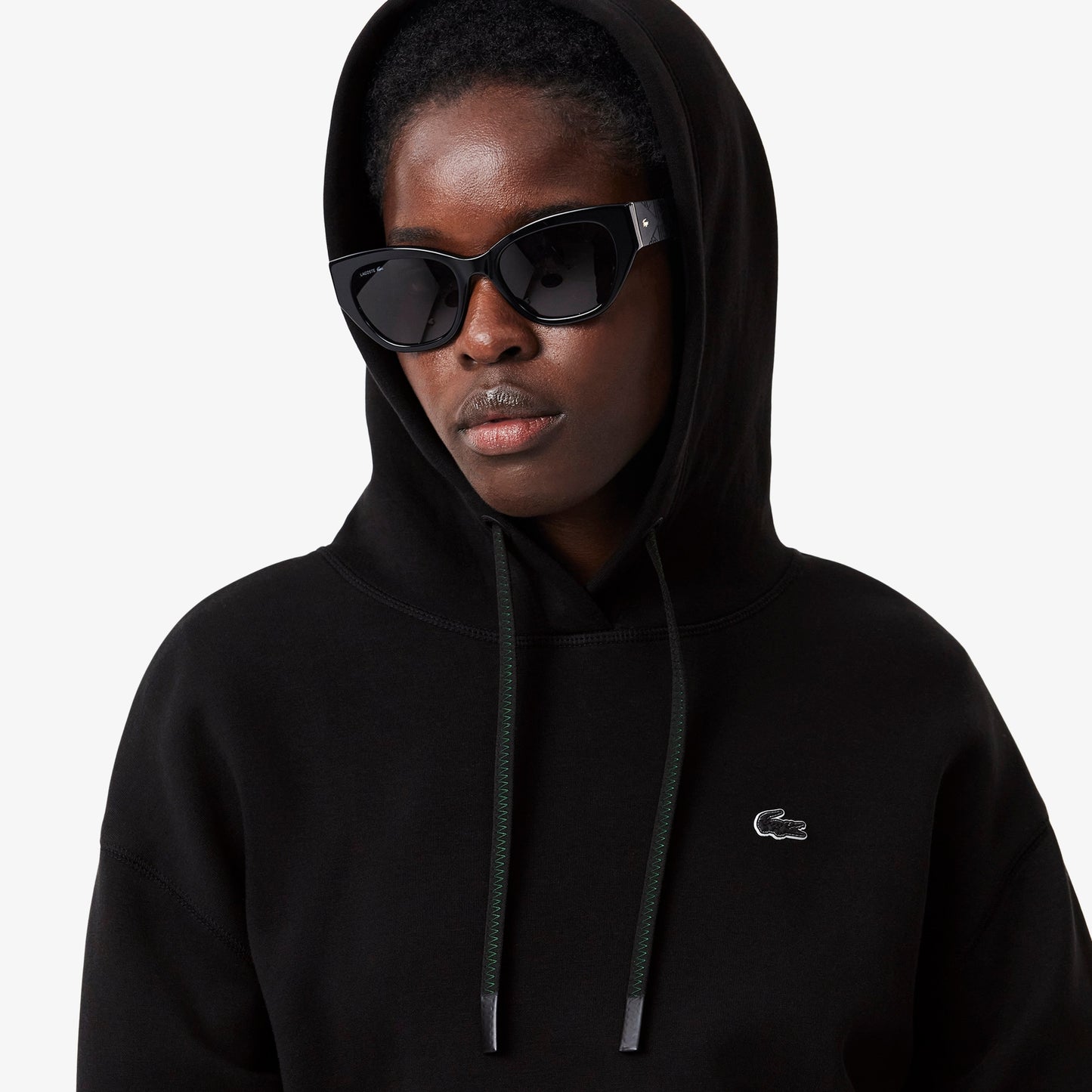 Cotton Hoodie - Black