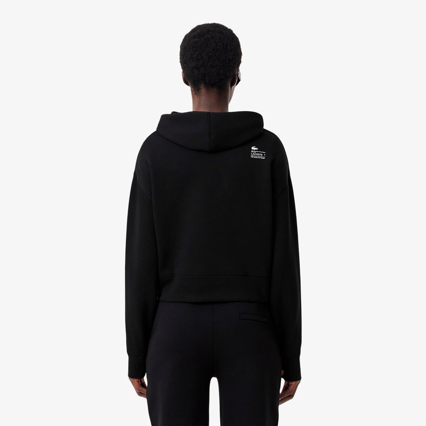 Cotton Hoodie - Black