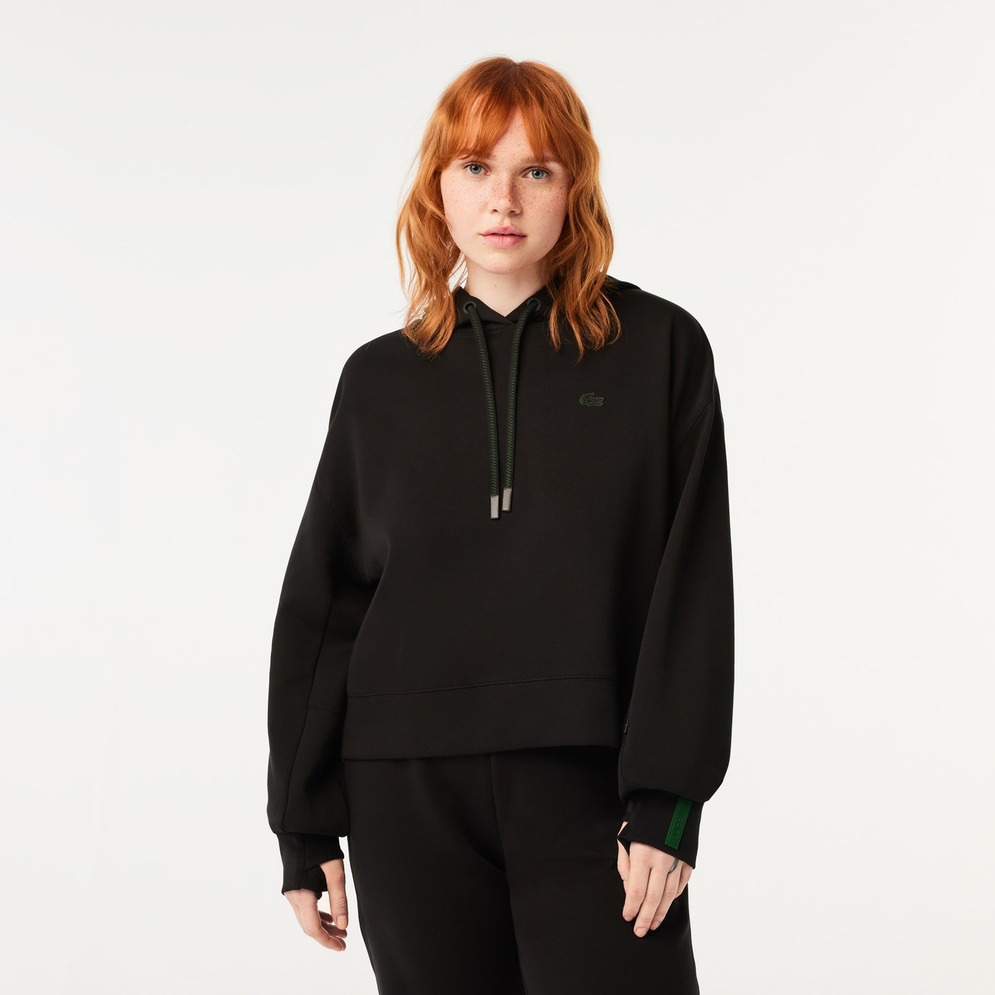 Cotton Hoodie - Black