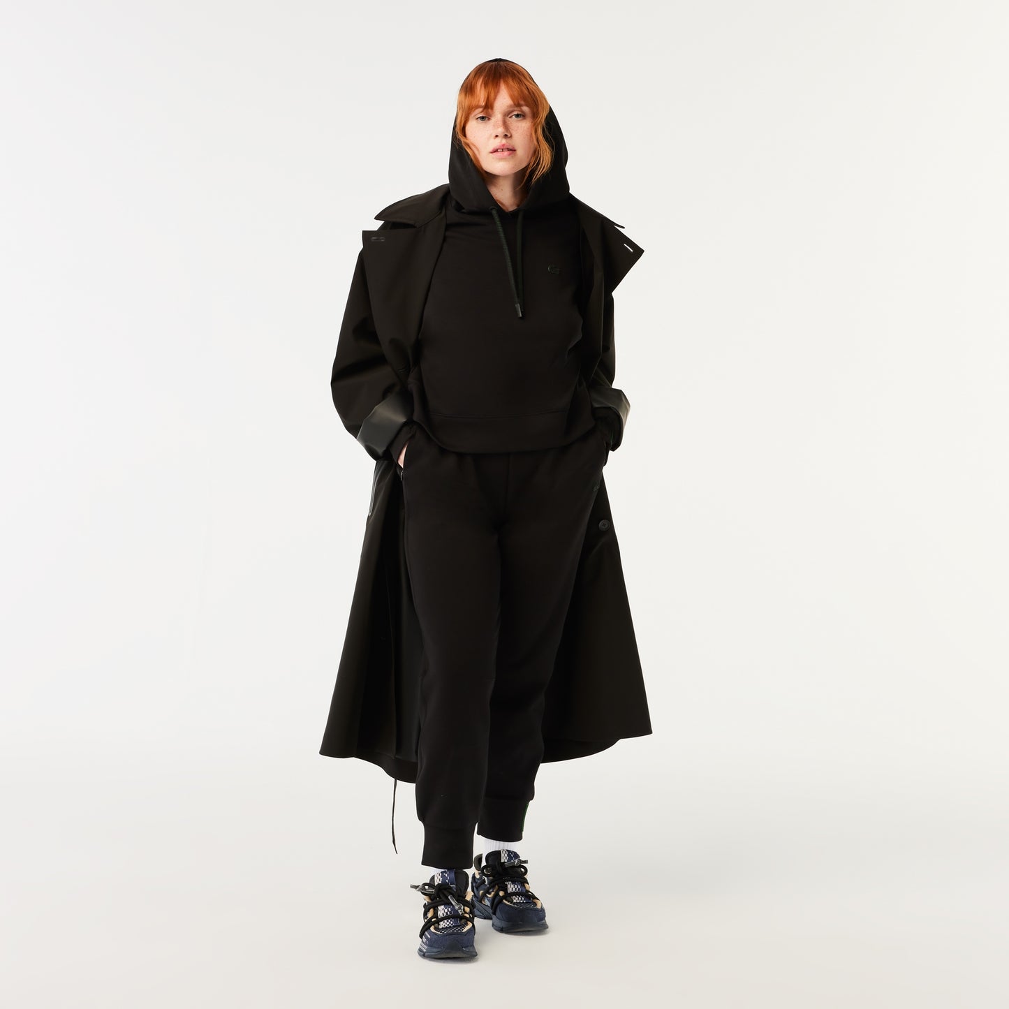 Cotton Hoodie - Black