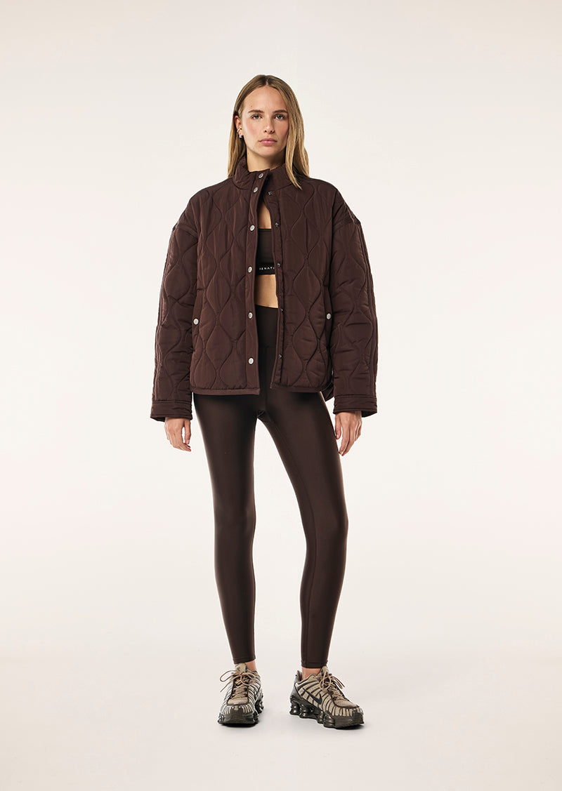 Surge Quilt Jacket - Espresso