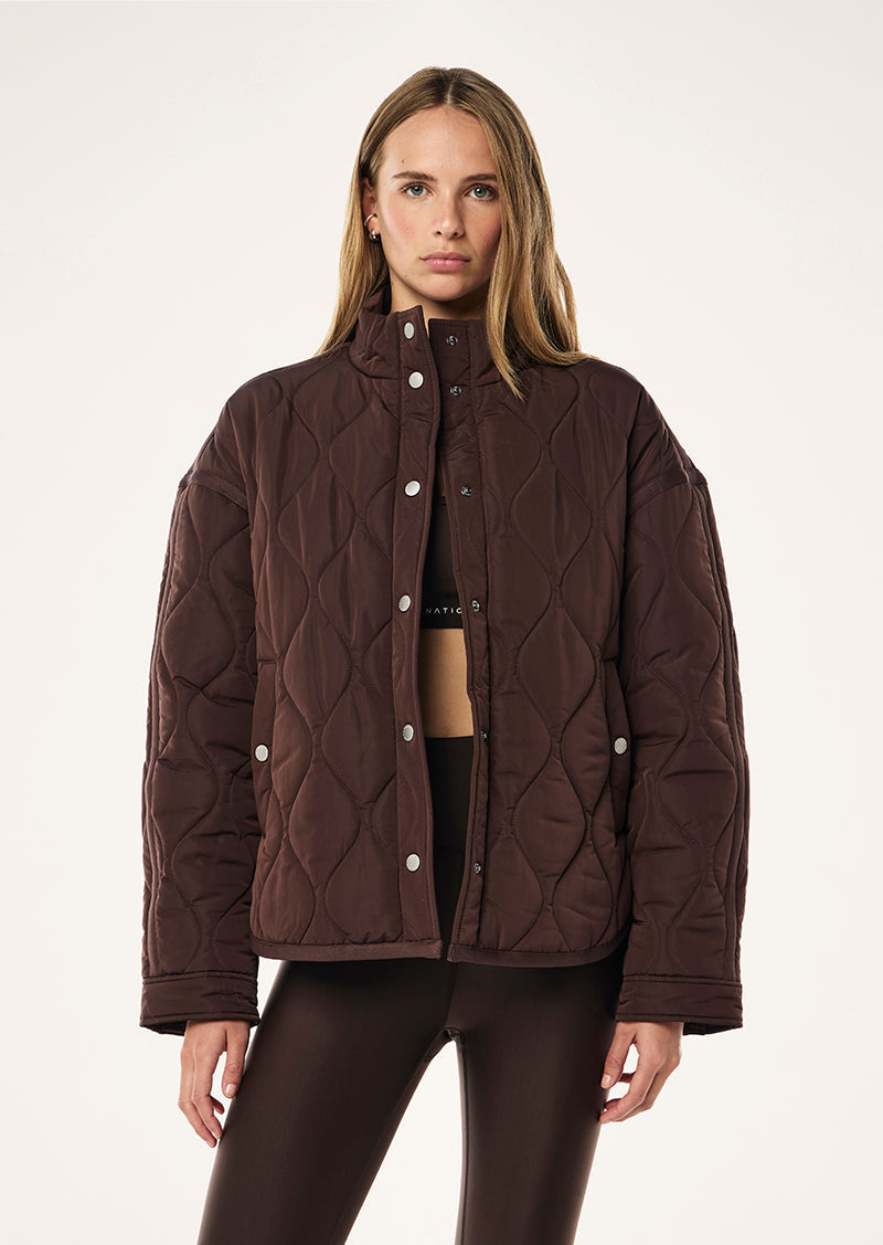 Surge Quilt Jacket - Espresso
