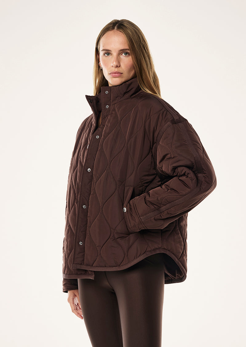 Surge Quilt Jacket - Espresso