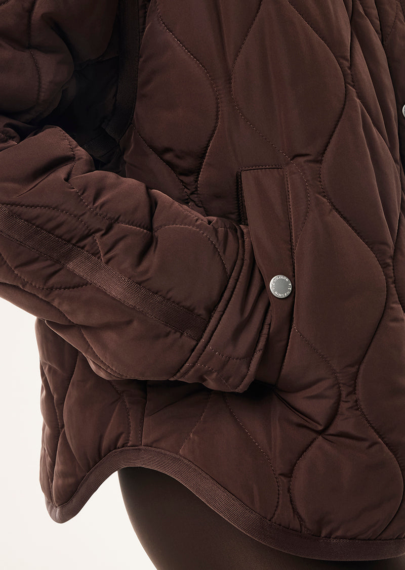 Surge Quilt Jacket - Espresso