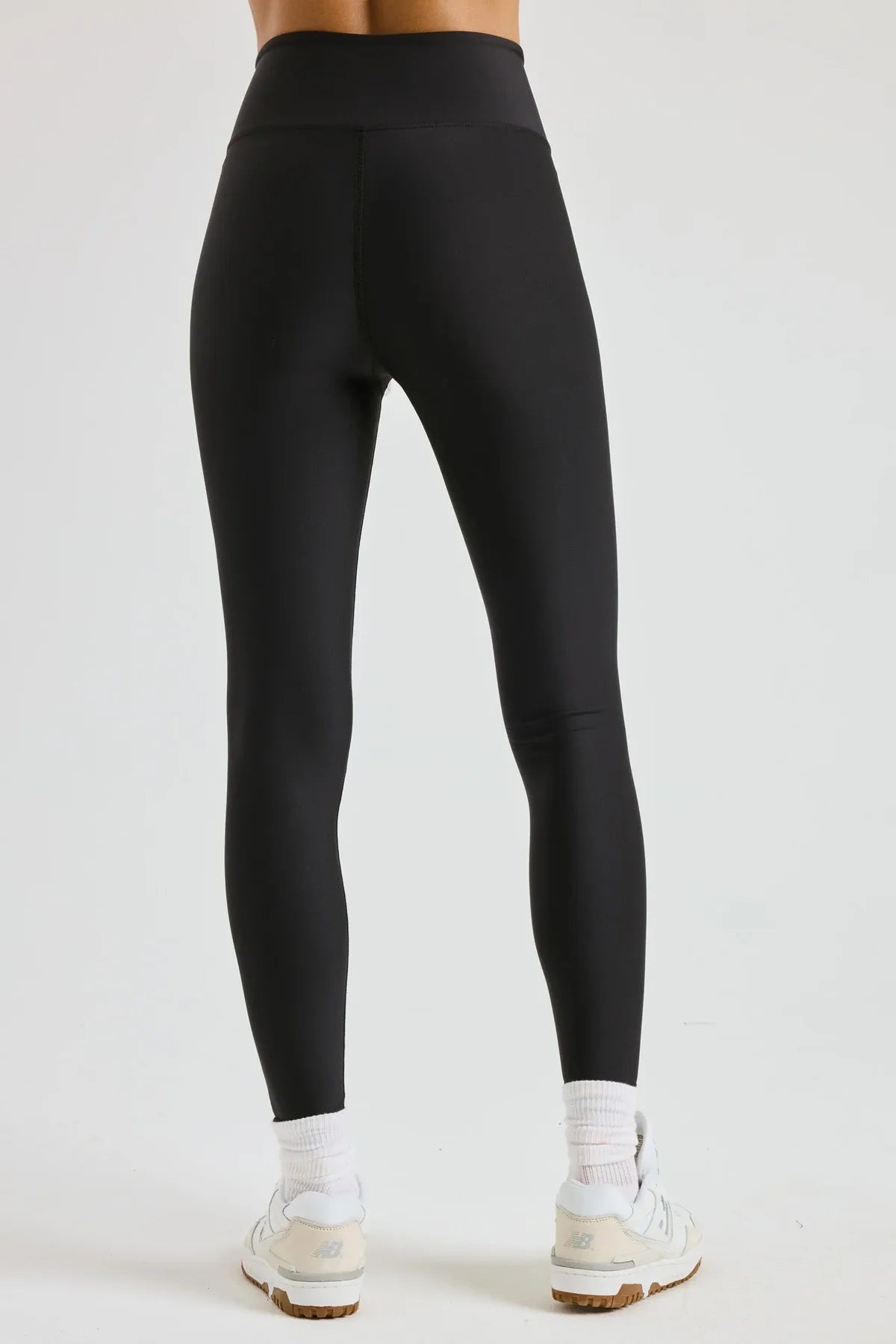 The Field Legging - Black/White
