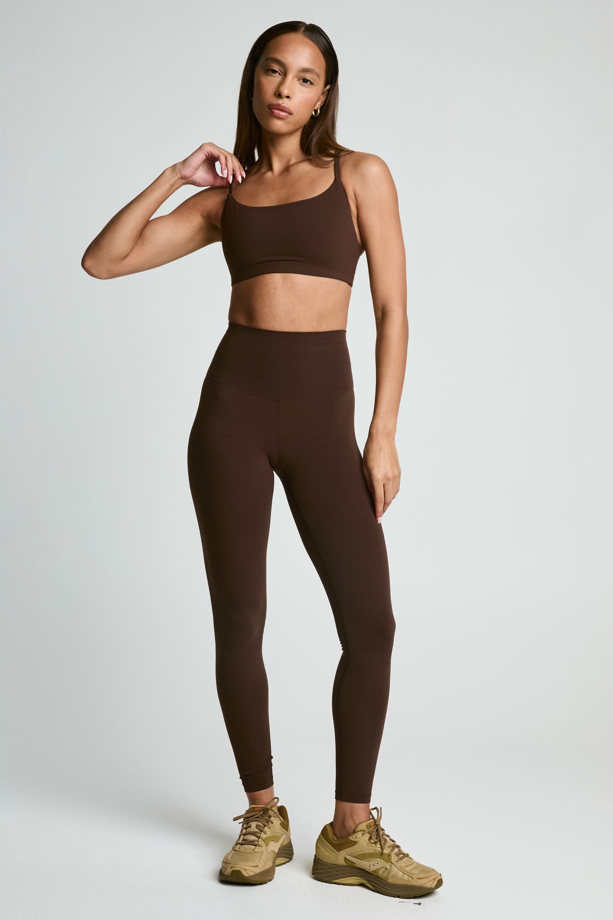 Studio Everyday Legging - Dark Oak