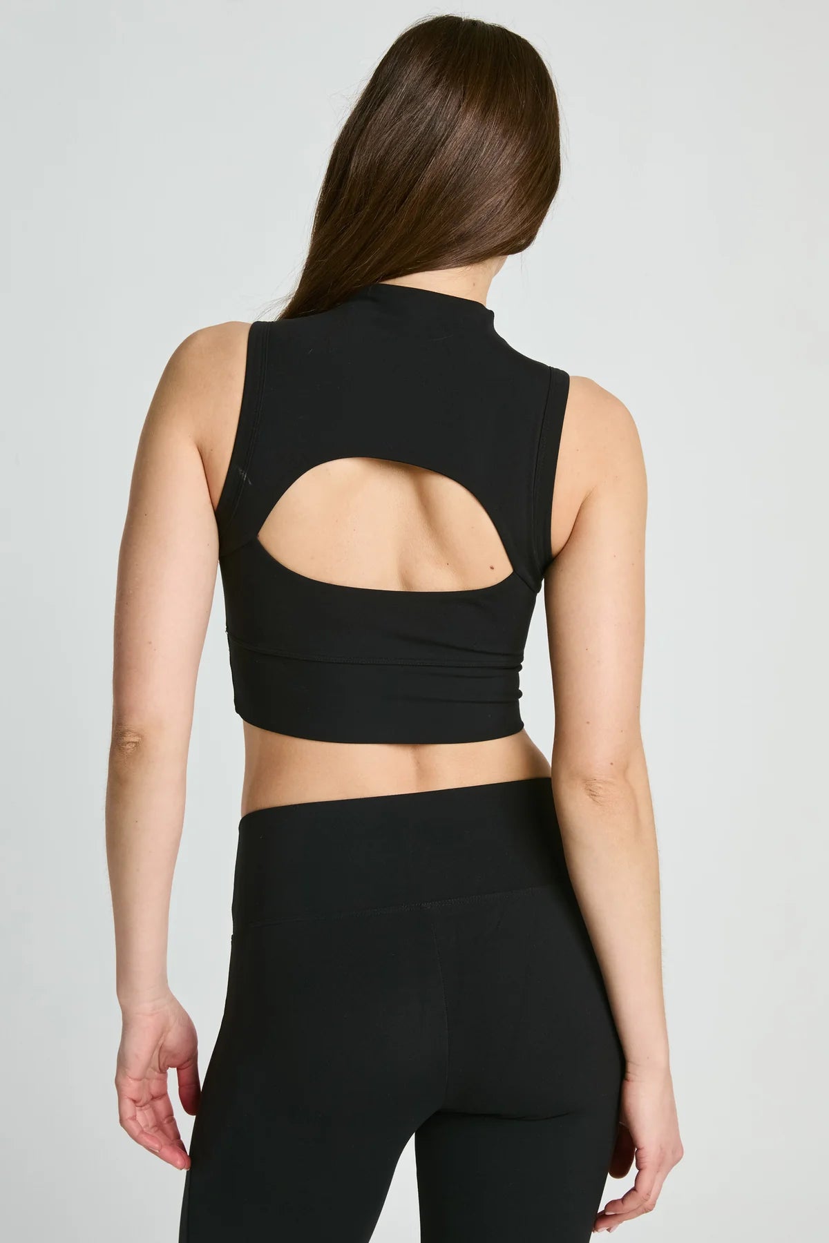 Studio Open Back Bra - Black