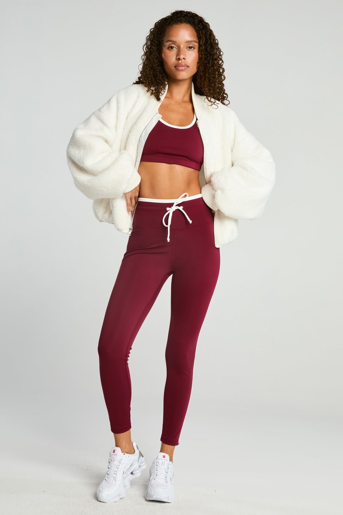 Sherpa Bomber - Cream