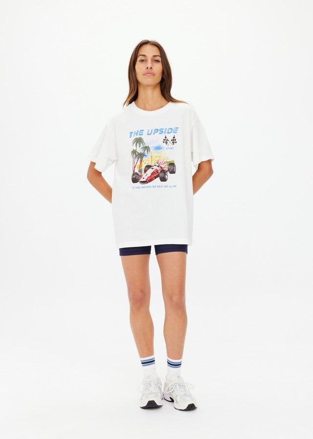 Raceway Sammi Tee - Natural