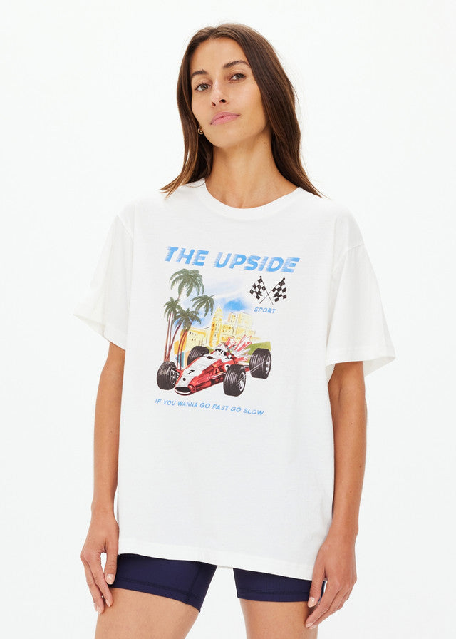 Raceway Sammi Tee - Natural