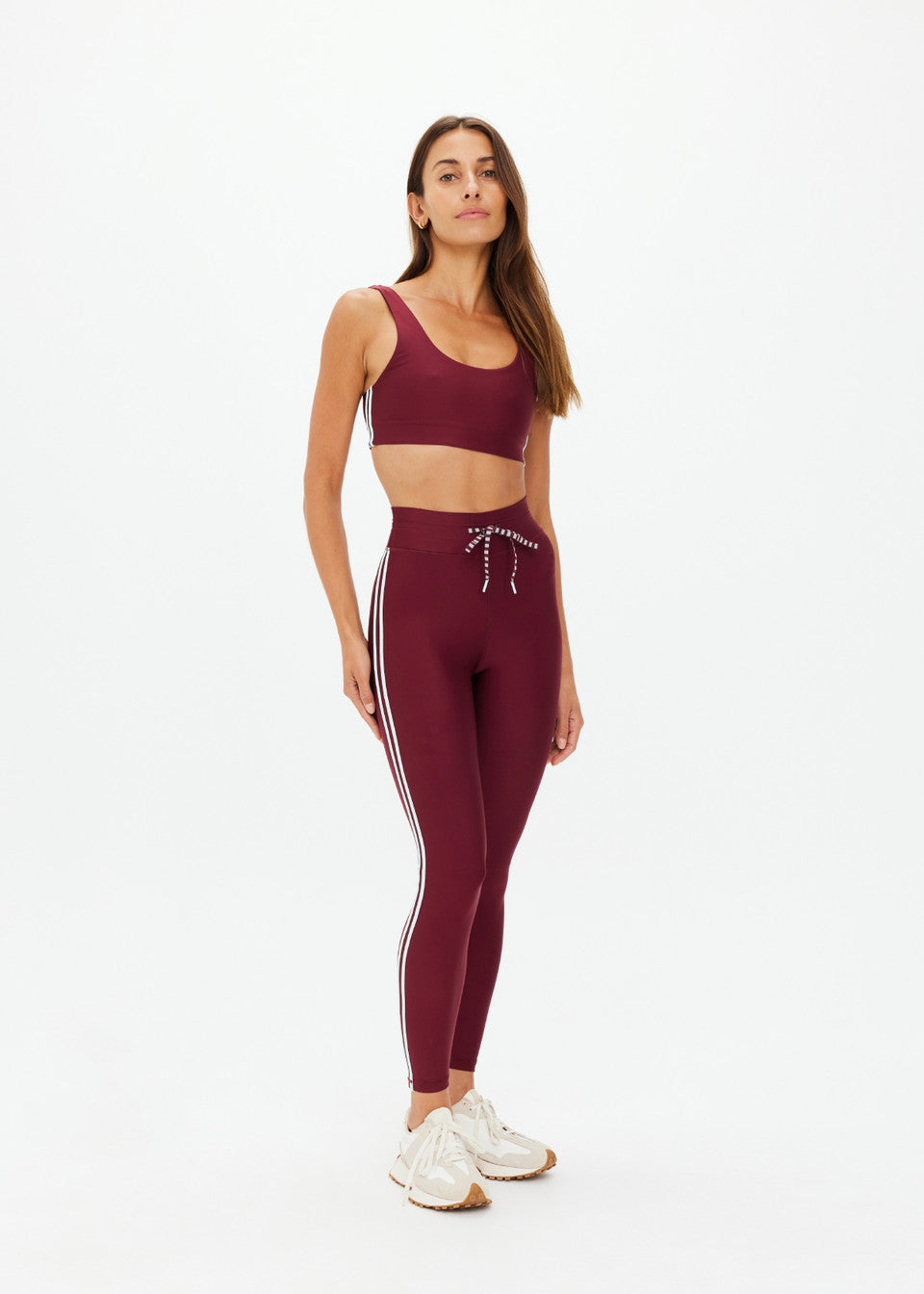 Oxford 25In Midi Pant - Red