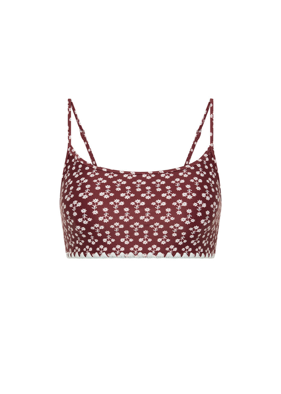 Firefly Hutton Scoop Bra - Floral
