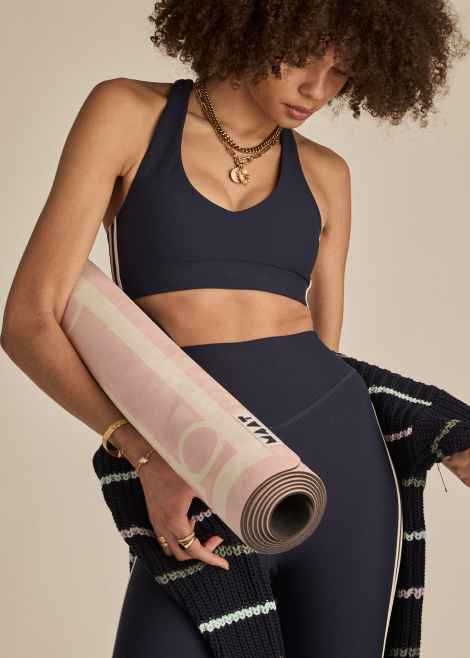 Daytona Jetta Racerback Bra - Navy