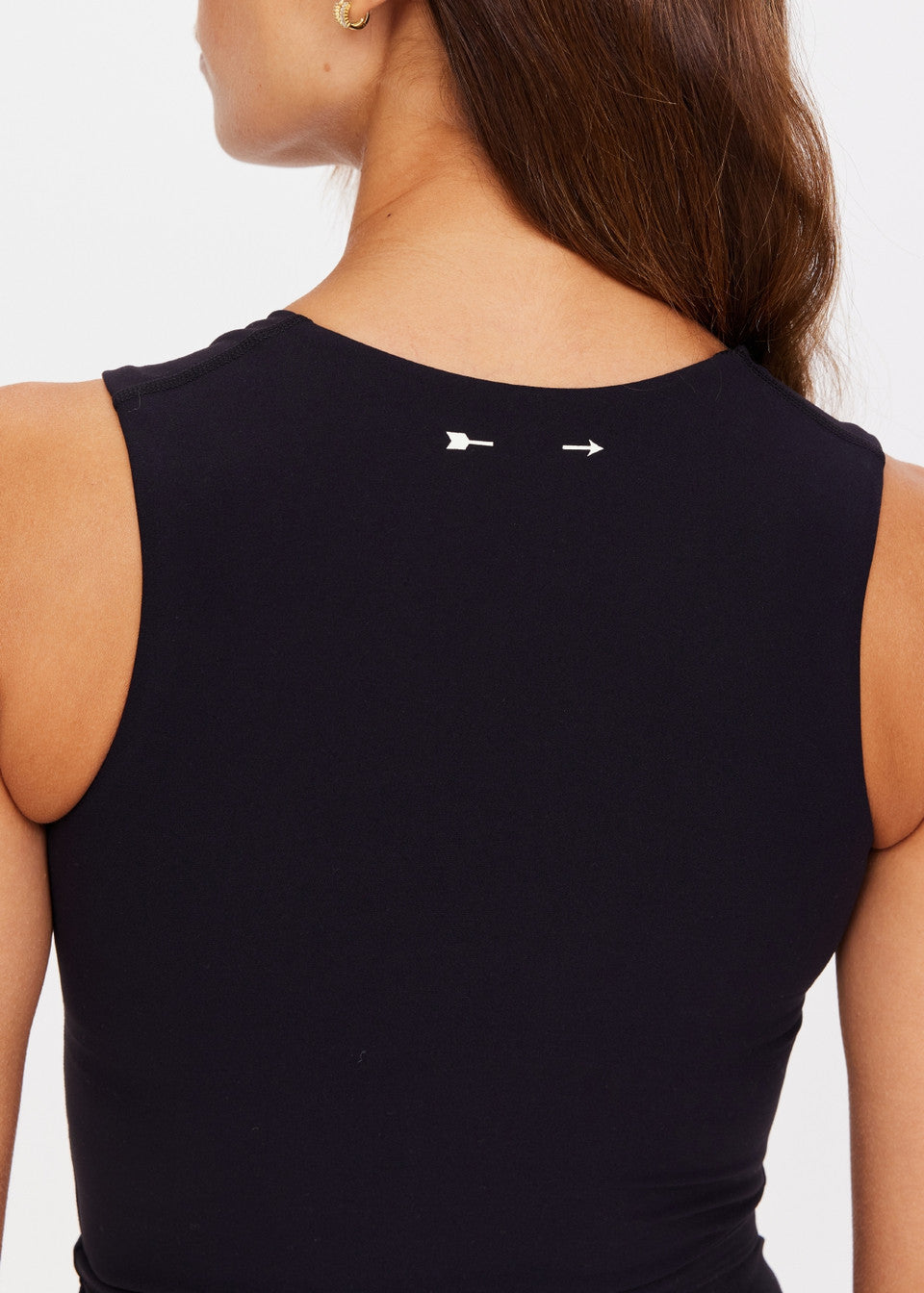 Onyx Kori Crop Tank - Black