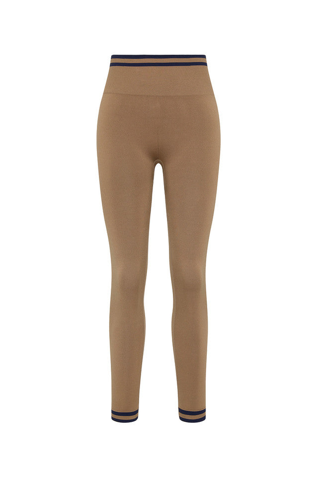 Form Seamless 25in Midi Pant - Mocha Brown
