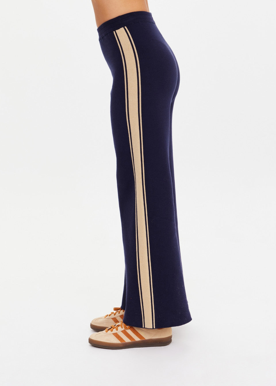 Cosmo Freya Knit Pant - Navy