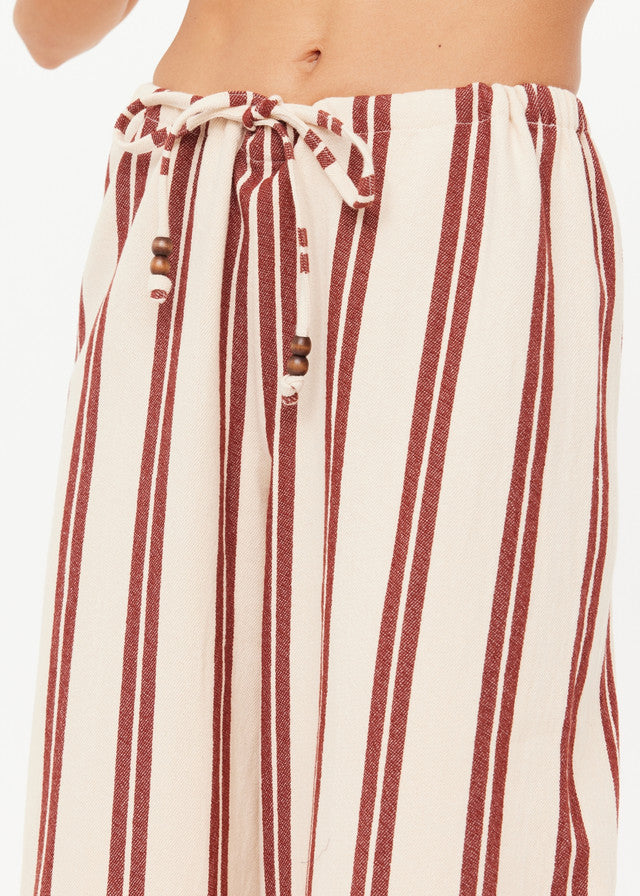 Baja Charli Drawstring Pant - Stripe