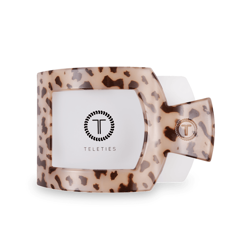 Teleties Clip Flat Square Large