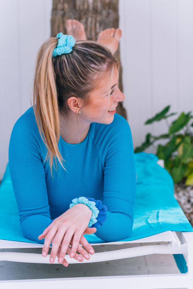 Teleties Terry Cloth Scrunchie Large
