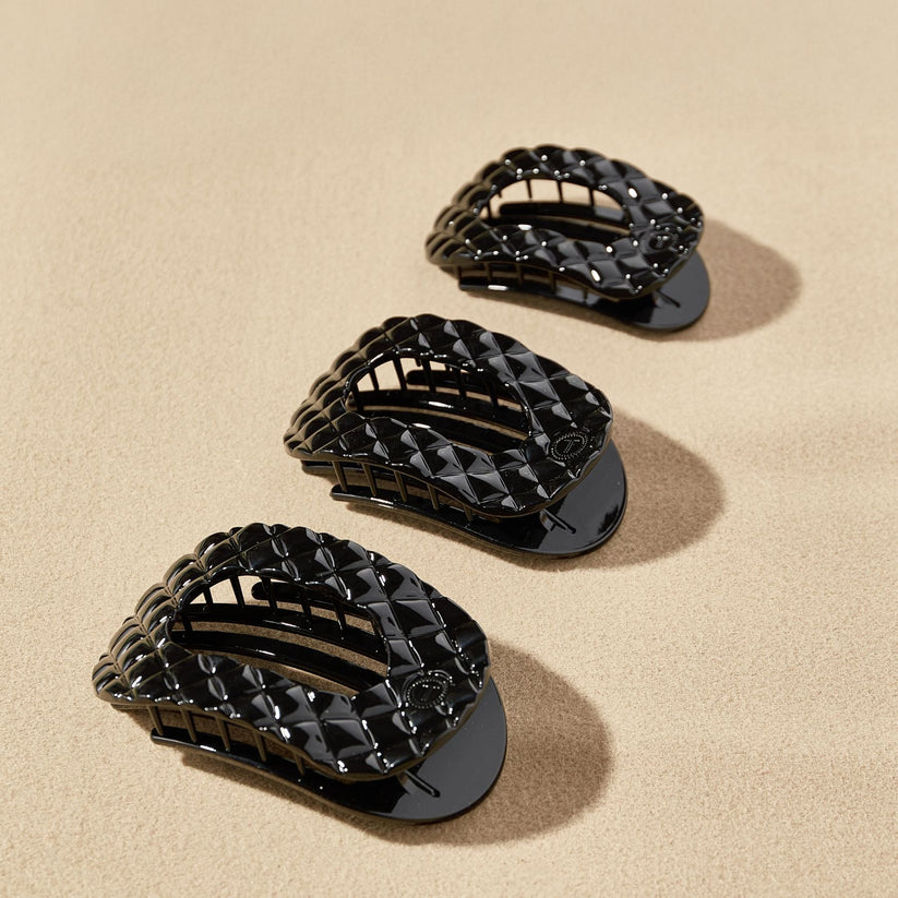 Teleties Clip Flat Round Medium