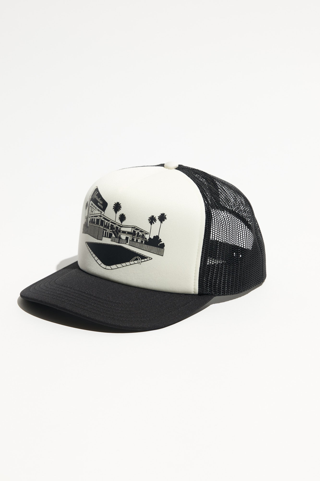 Micro Motel Trucker Hat - Canvas/Ash