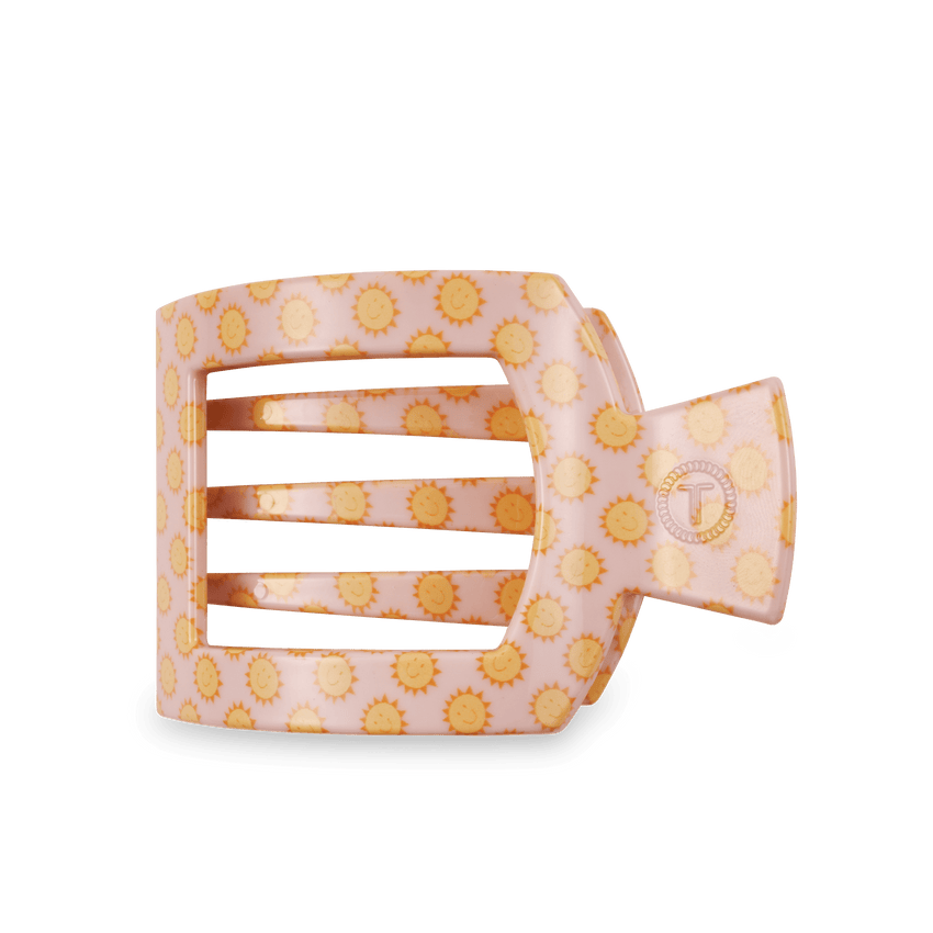 Teleties Clip Flat Square Large