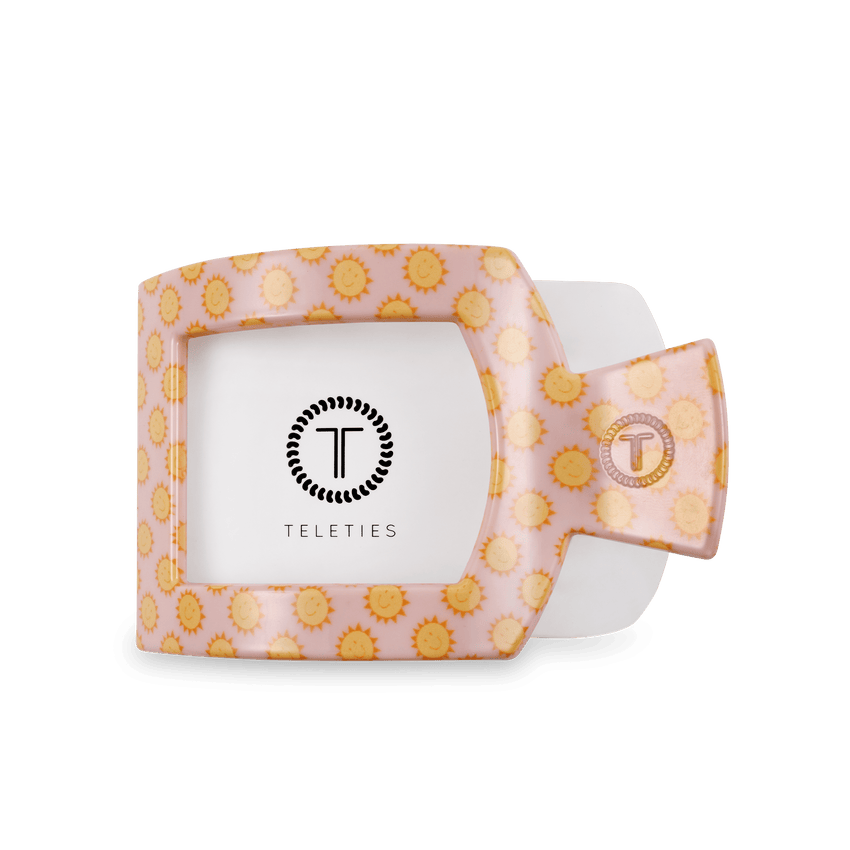 Teleties Clip Flat Square Large