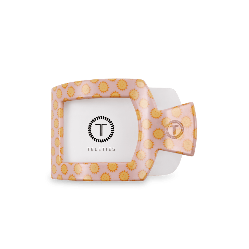 Teleties Clip Flat Square Medium