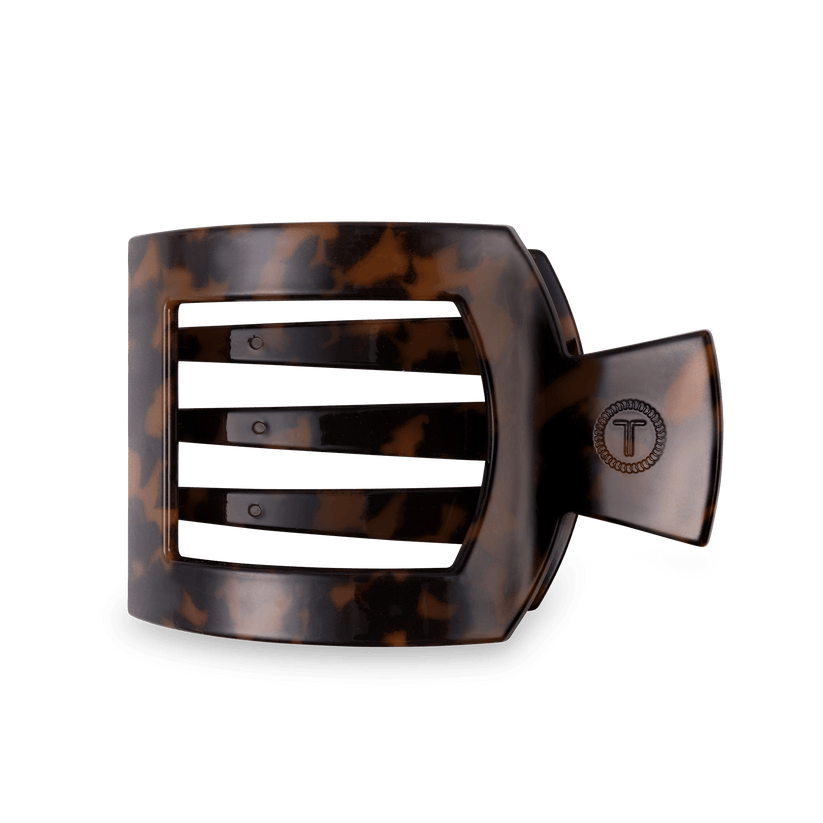 Teleties Clip Flat Square Large