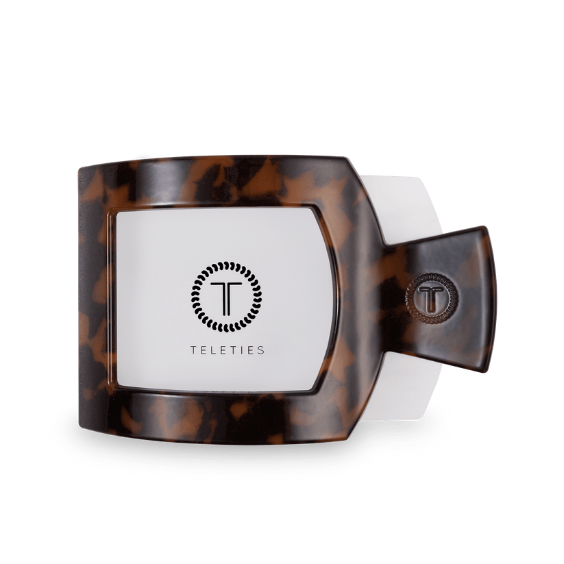 Teleties Clip Flat Square Large