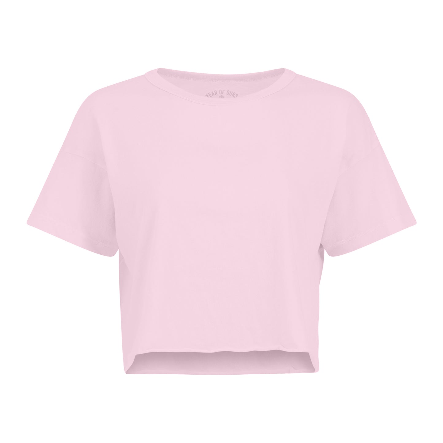 Cropped Tee - Plie Pink
