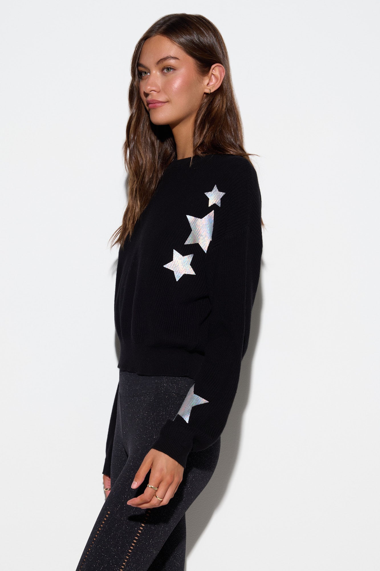 Stars Tate Sweater - Black