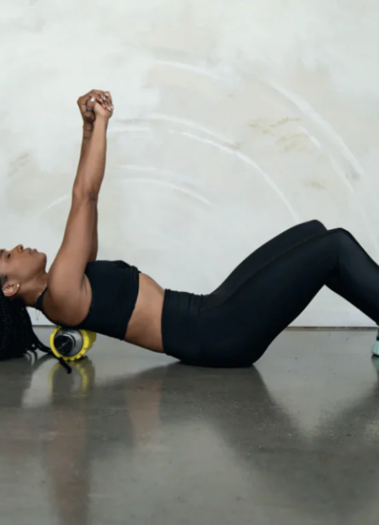 Water Bottle / Foam Roller - Pink
