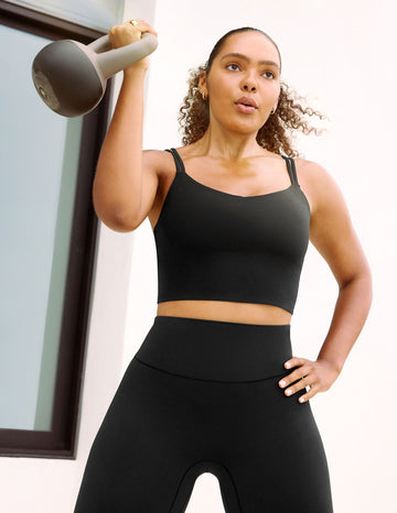 Glowzone Strappy Cropped Tank