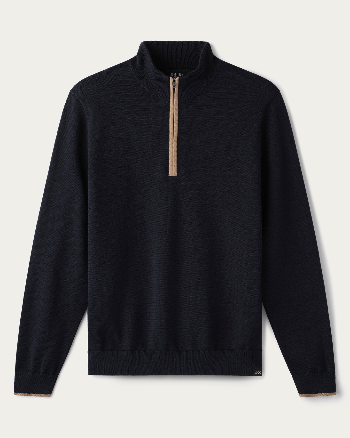 Mens Commuter 1/4 Zip Sweater - True Navy