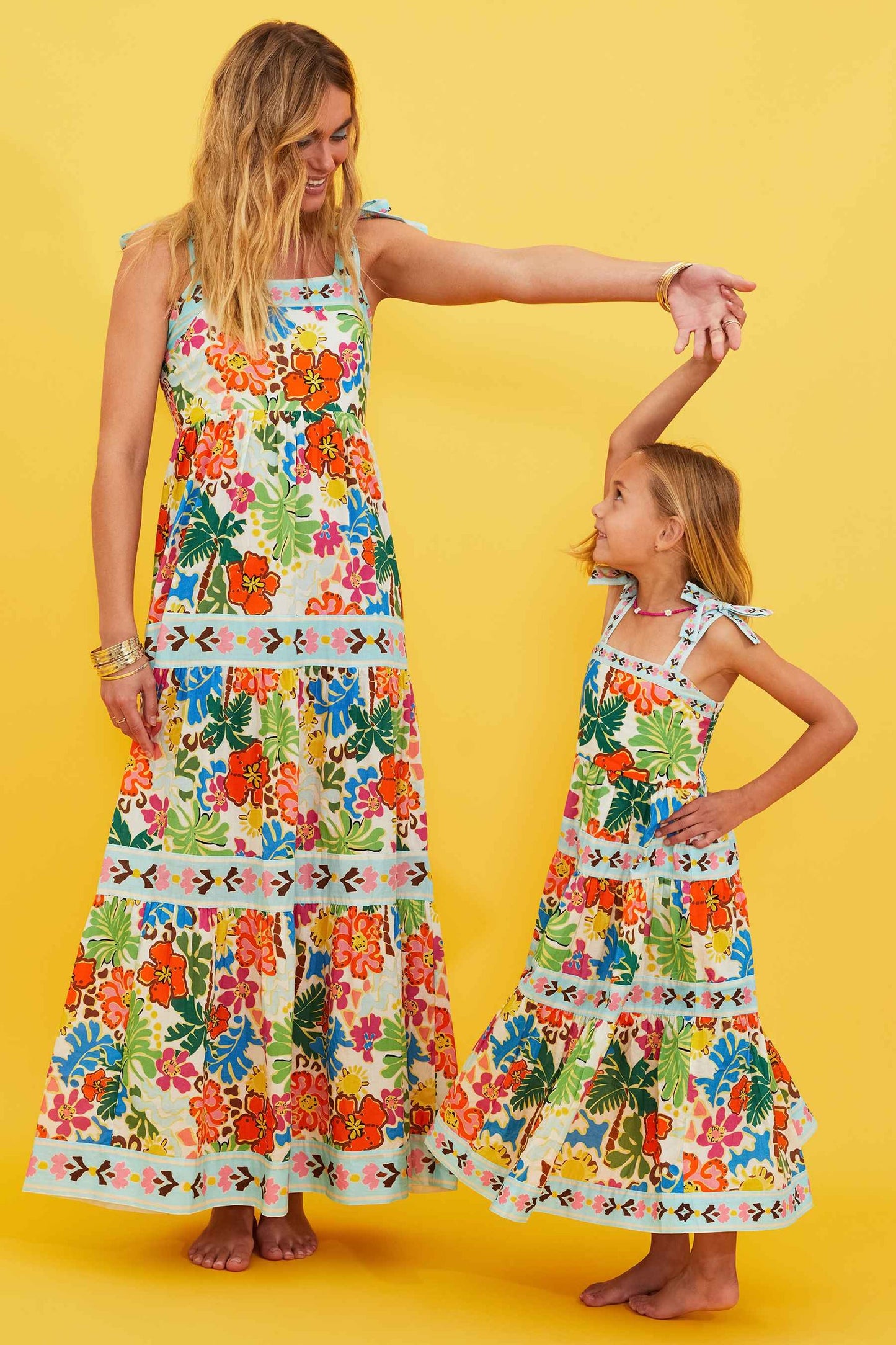 Little Charlotte Dress - Tropical Sands