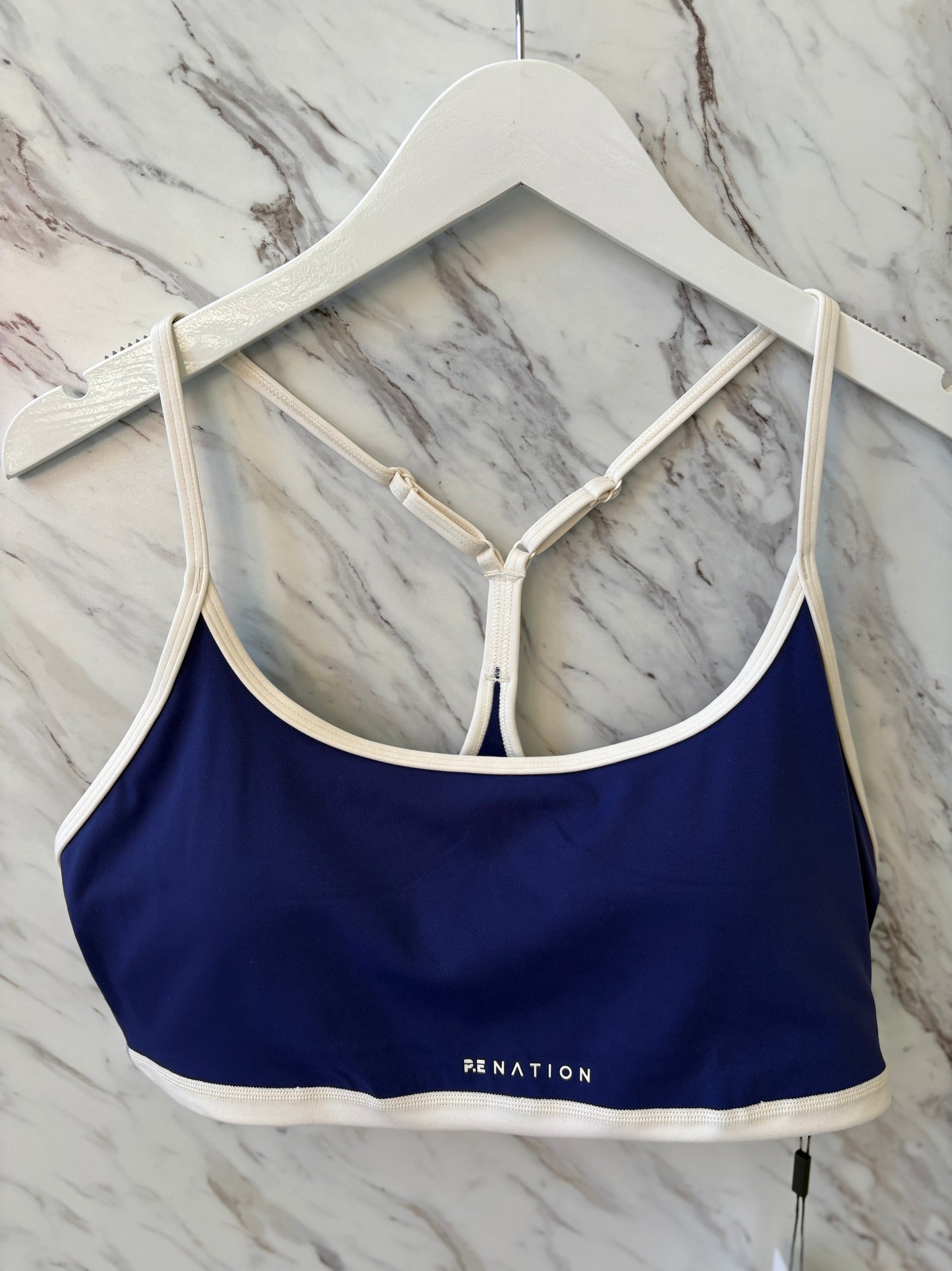 Fundamental Sports Bra - BrightNavy / WhisperWhite