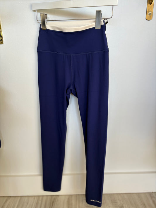 Vita Full Length Legging - BrightNavy/WhisperWhite