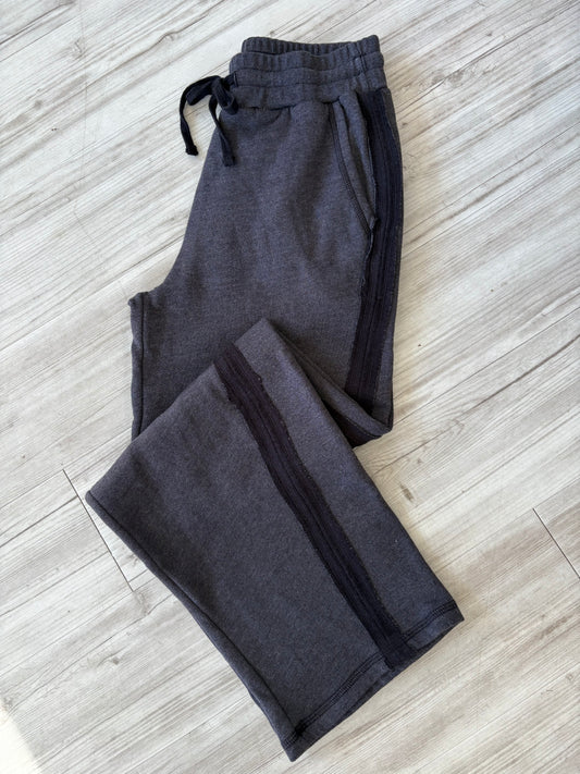 Raw Seamed Pant - Washed Black
