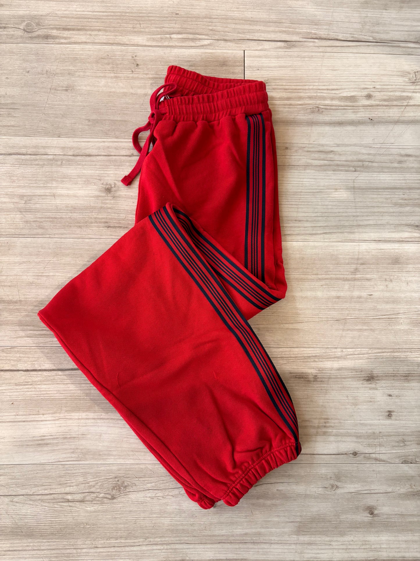 Sweatpant with Side Stripe - Vintage Red