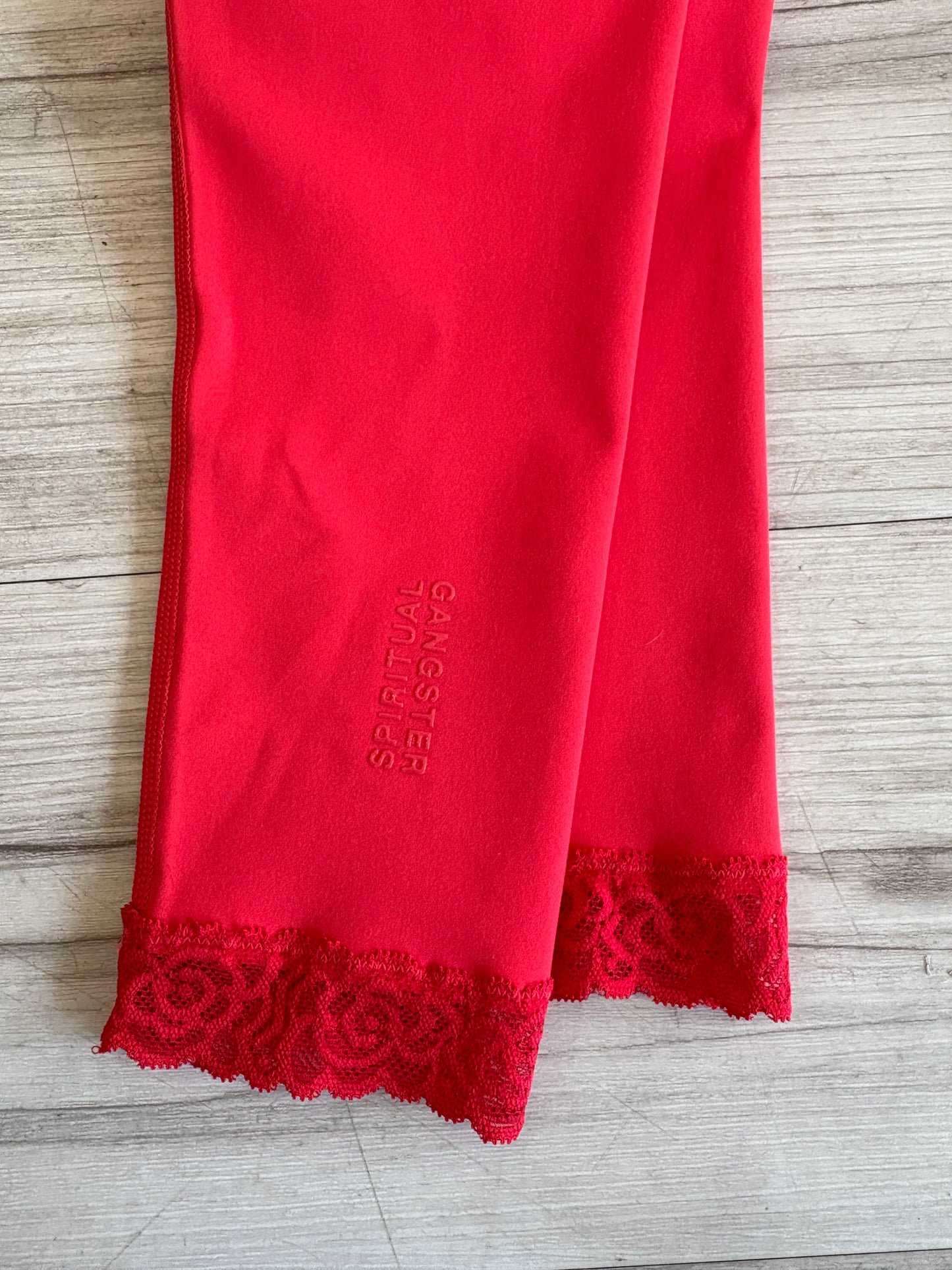 Lotus Lace Legging - Passion Flower