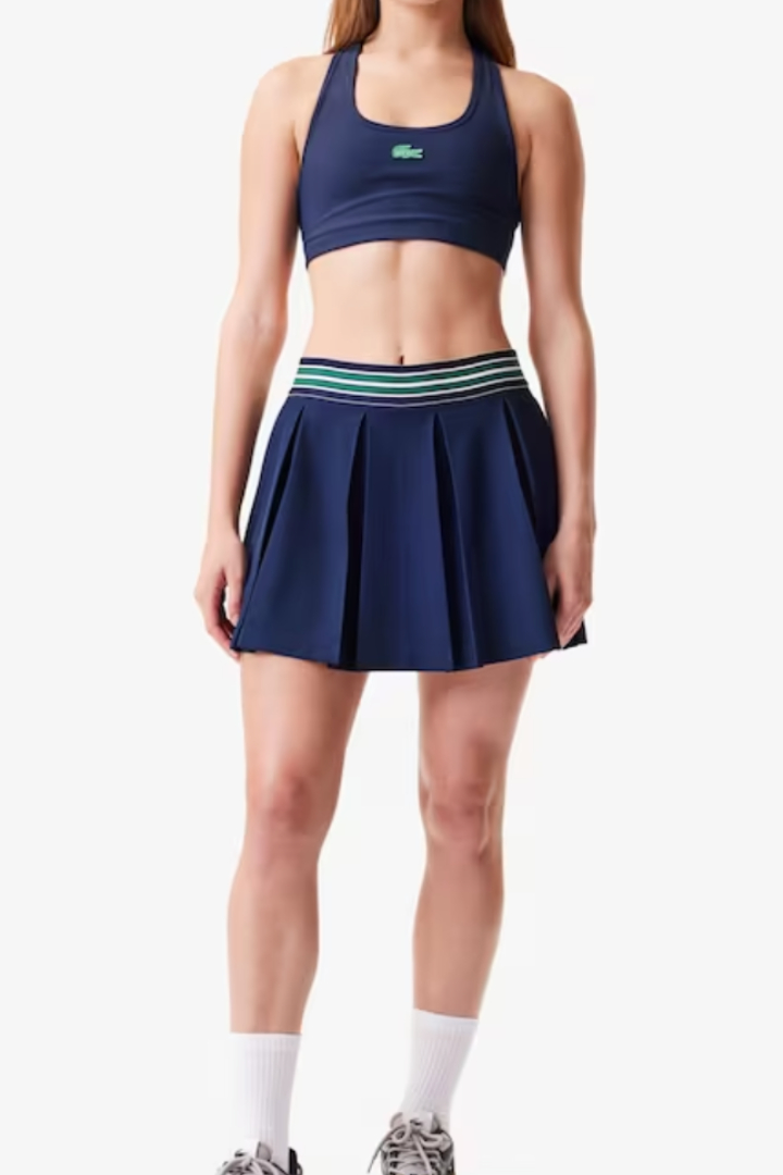 LACOSTE WOMENS PIQUE' SPORT SKIRT