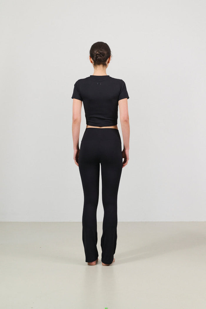 River Lift Highwaisted Flare Legging - Black