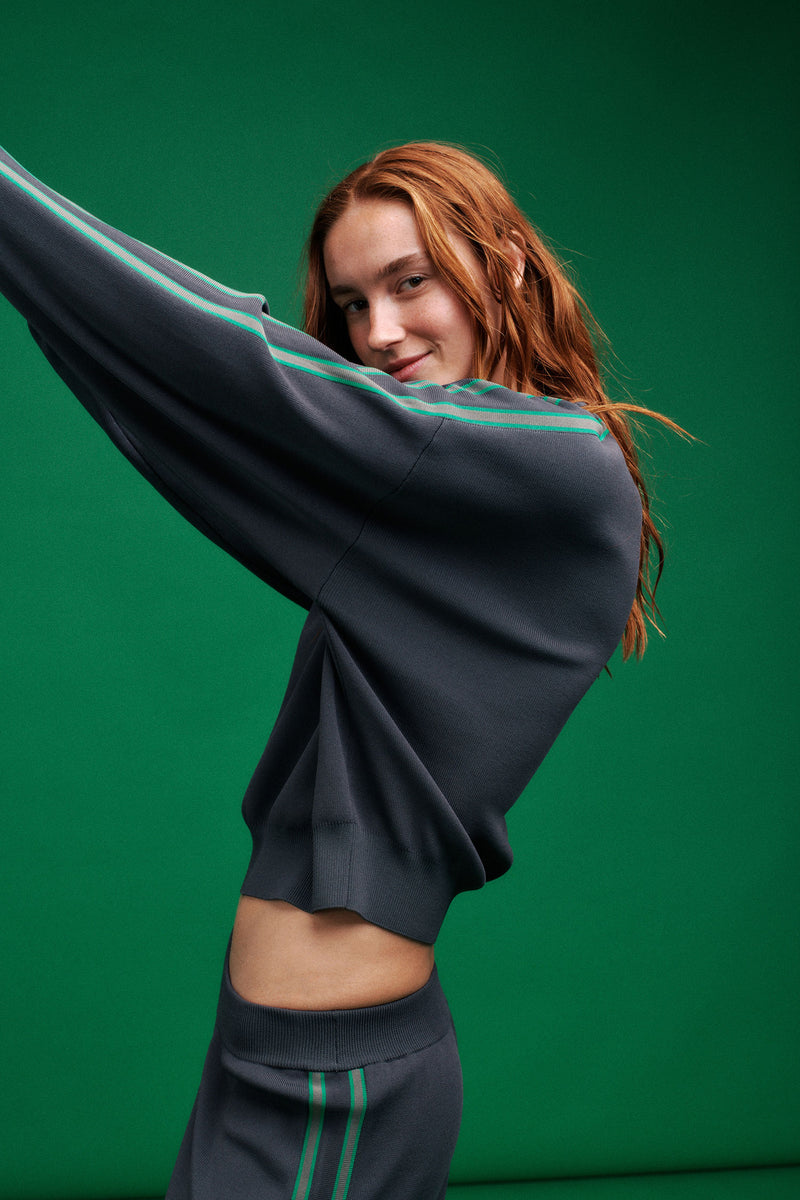 Retreat Knit Jumper - Caviar