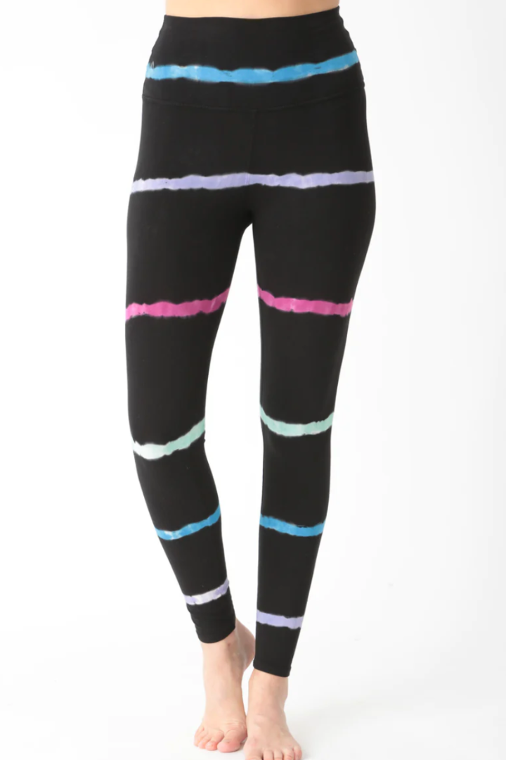 Sunset Legging - Multi Stripe