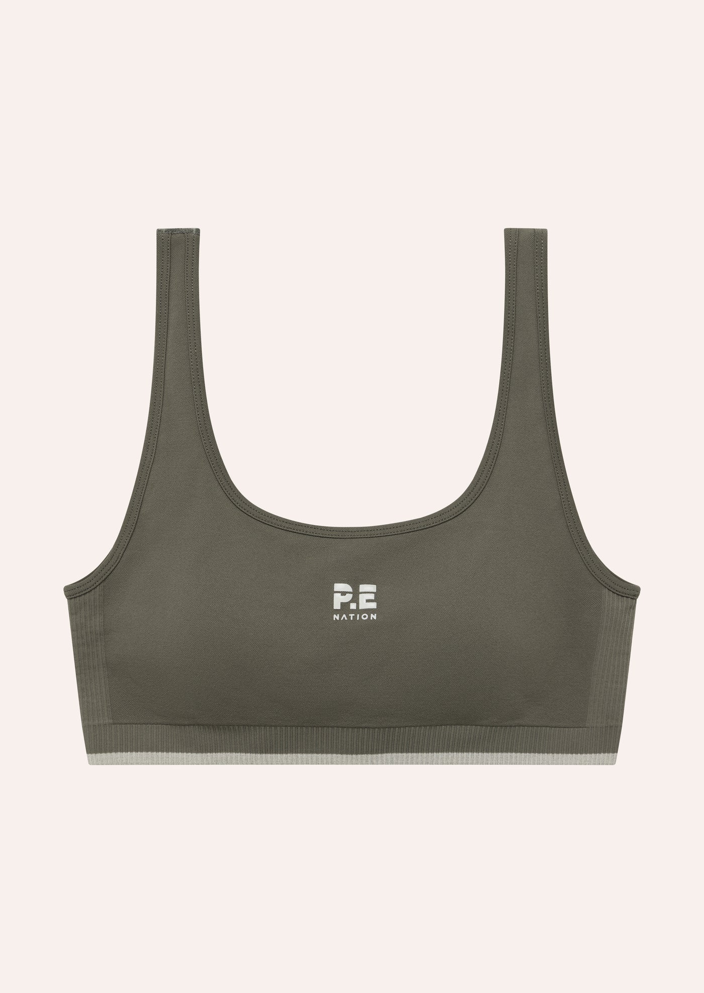 Restore Seamless Scoop Bra - Khaki